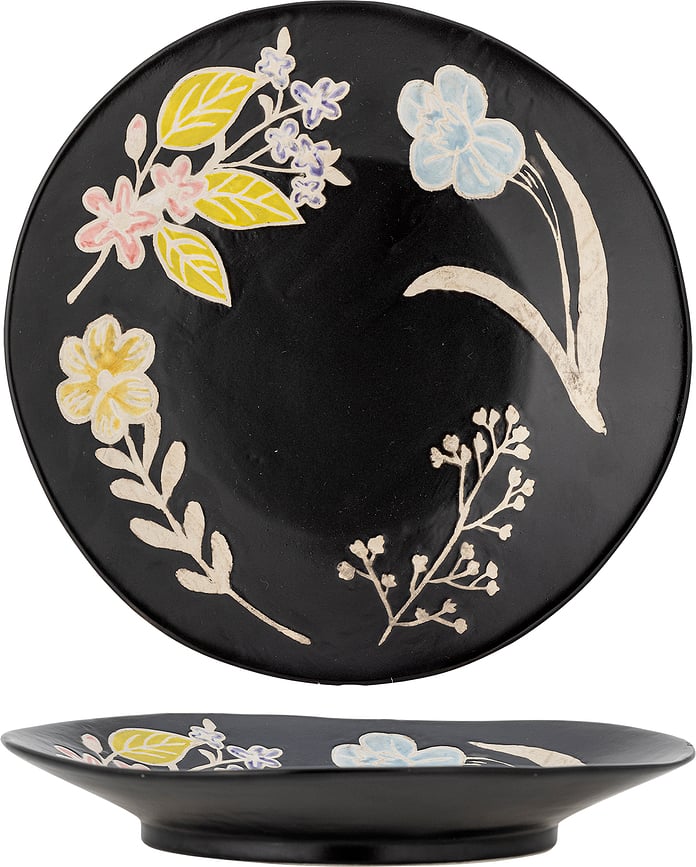 Plato de Servir Amberly, negro