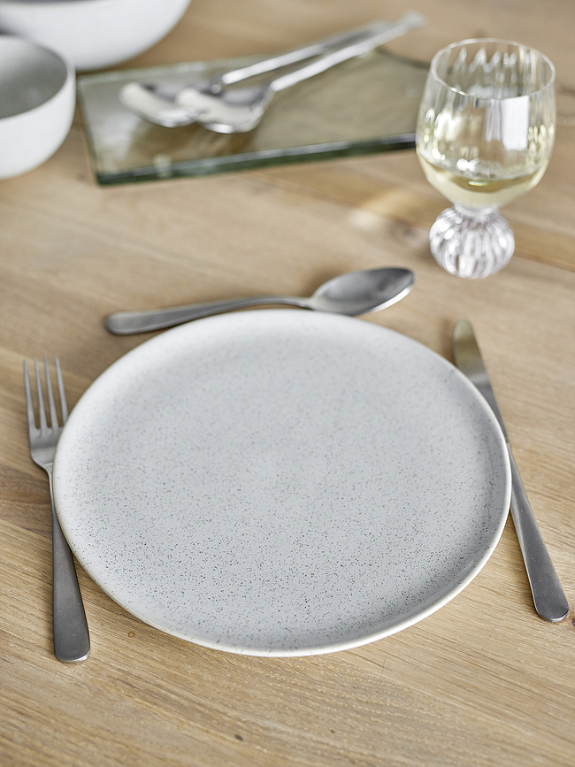 Plato llano Addison, 26,5 cm, blanco