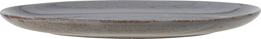 Plato Llano Sandrine, 28 cm, gris claro