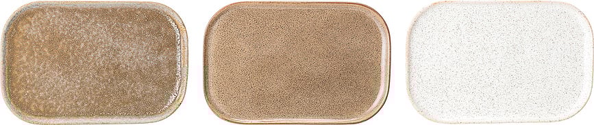 Platos de gres Addison, 3 unidades