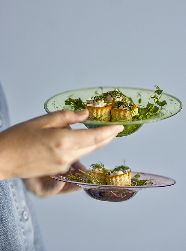 Platos de postre Sunil, 19,5 cm, 2 unidades