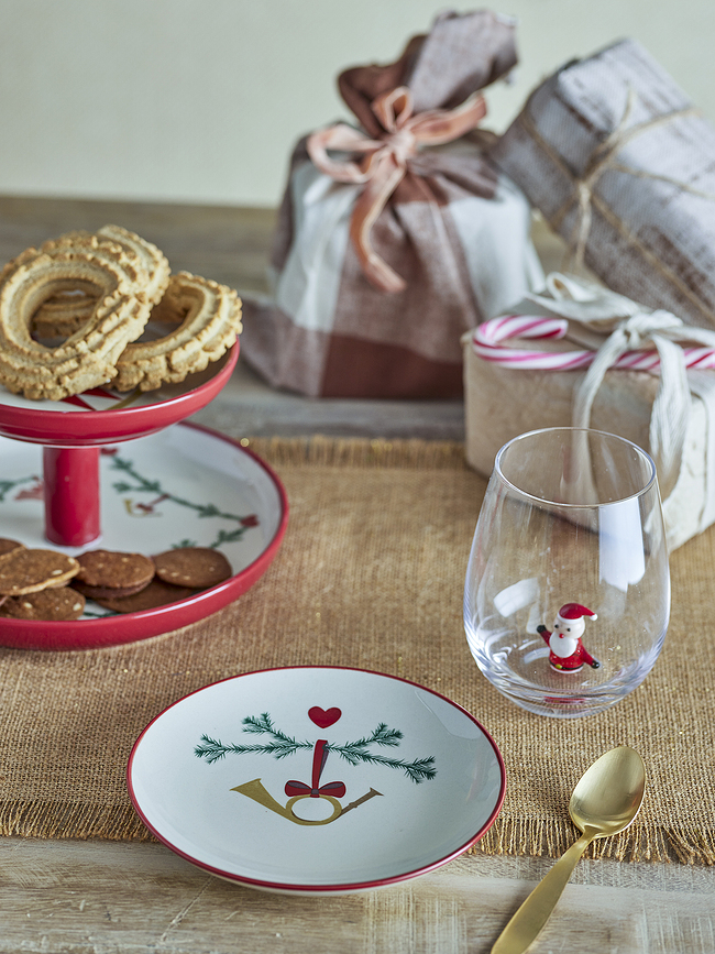 Platos Yule, 16 cm, 2 unidades