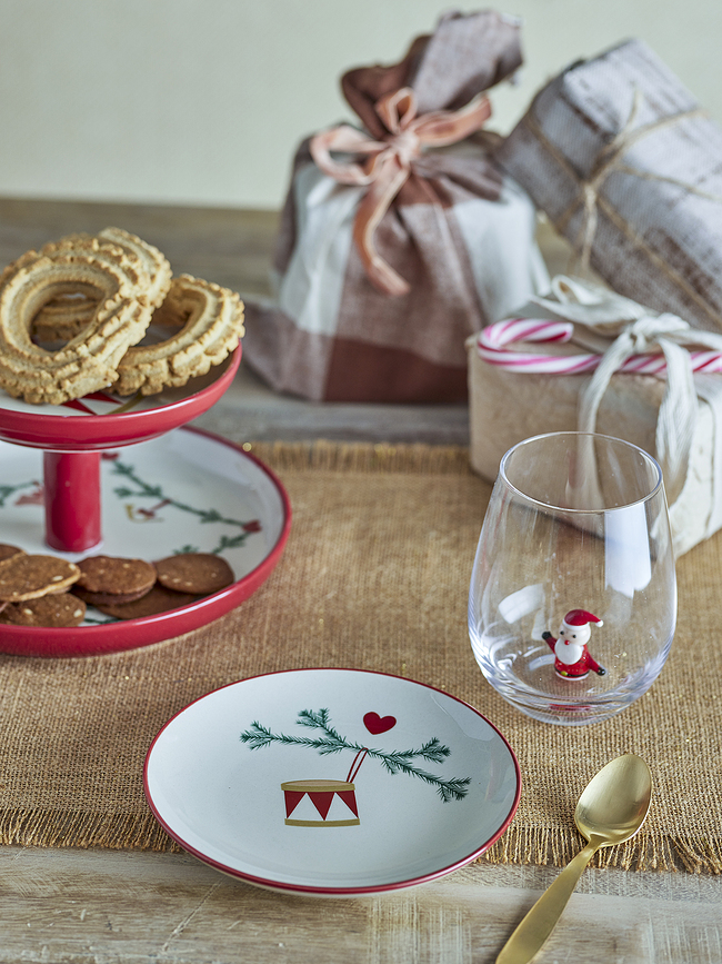 Platos Yule, 16 cm, 2 unidades