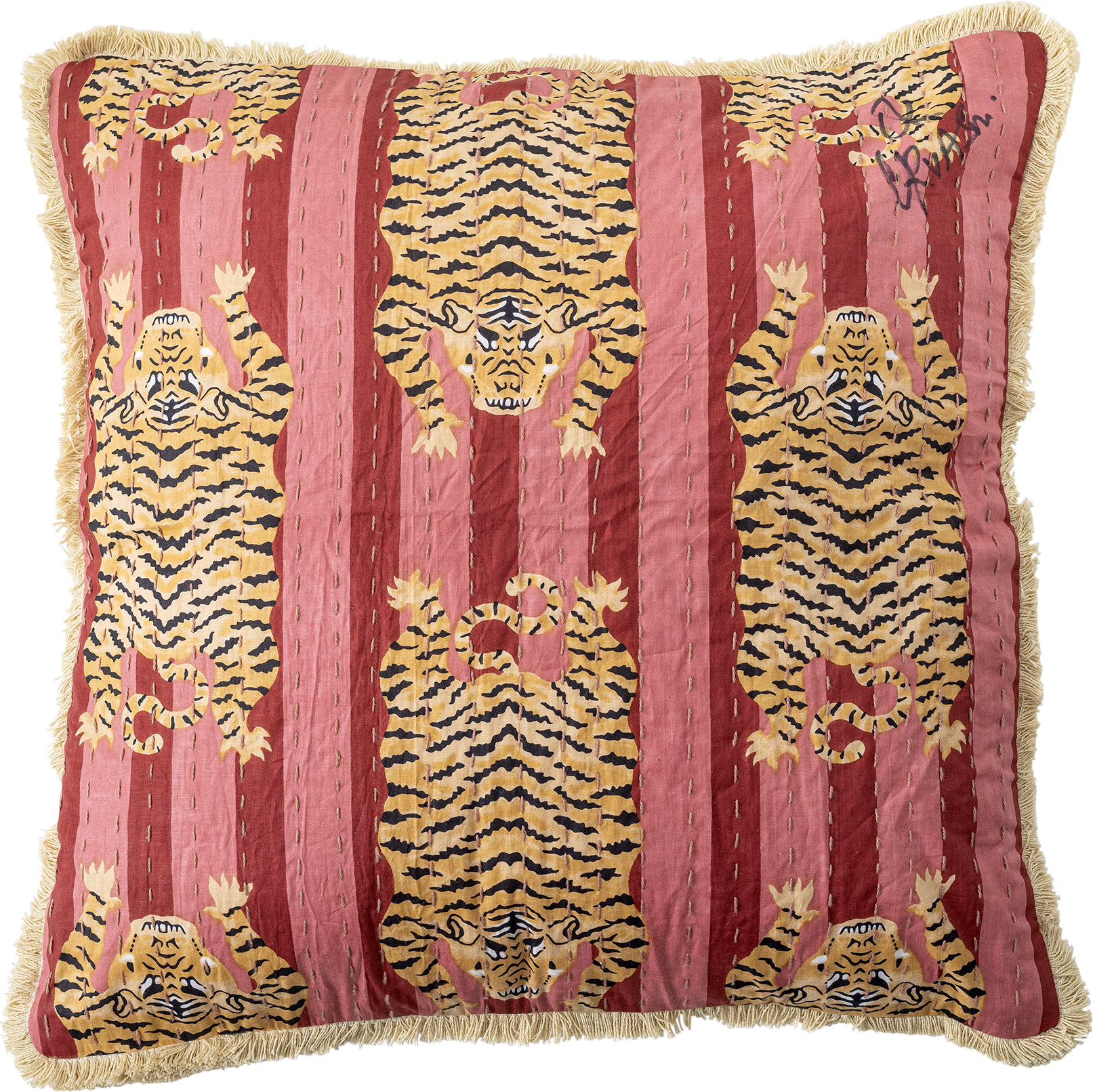 Poirino Dekoratives Kissen 45 x 45 cm rosa