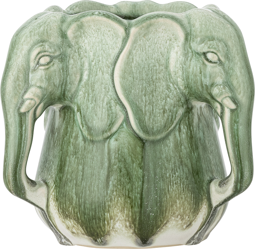 Pontus Vase 15,5 cm, vert