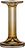 Portacandele per candela classica Jamey 16 cm vetrato