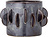 Portavaso Roza 18 cm grigiastro