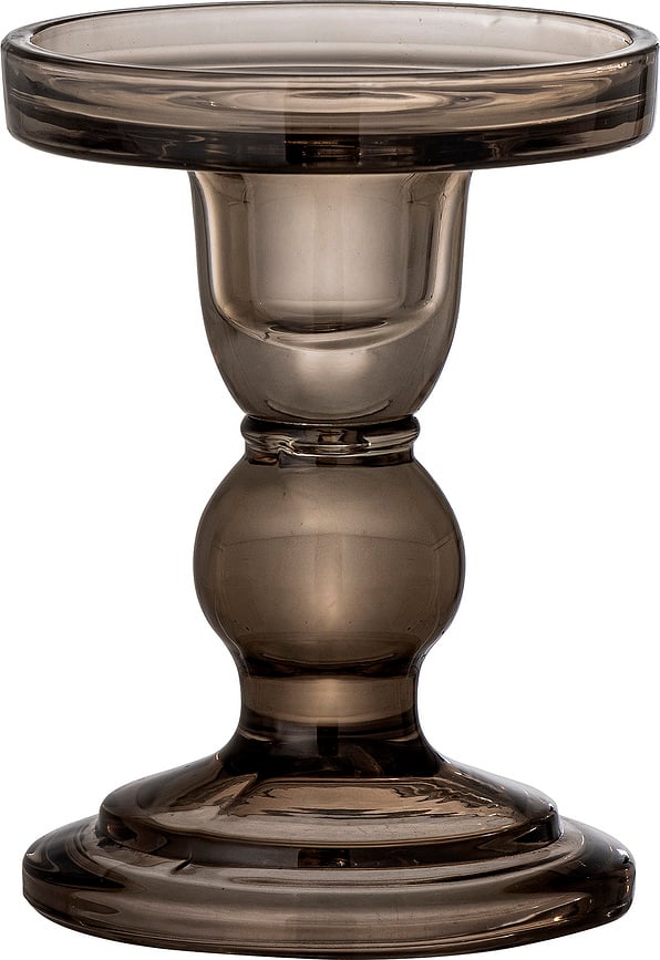 Portavelas de cristal Joslyn, 11,5 cm, para vela clásica