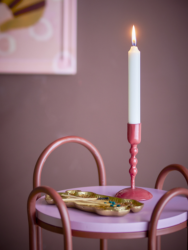 Portavelas para vela clásica Eber, 14 cm