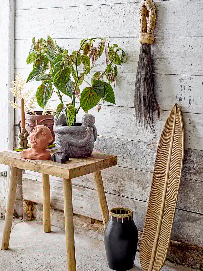 Portavelas para vela clásica Tan, 10 cm