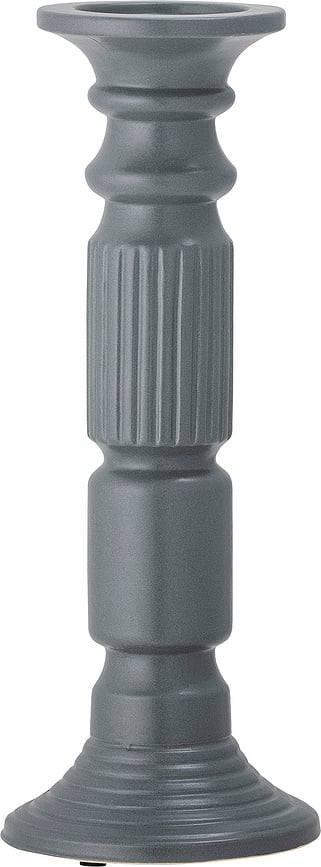 Portavelas para vela de mesa Millas, gris
