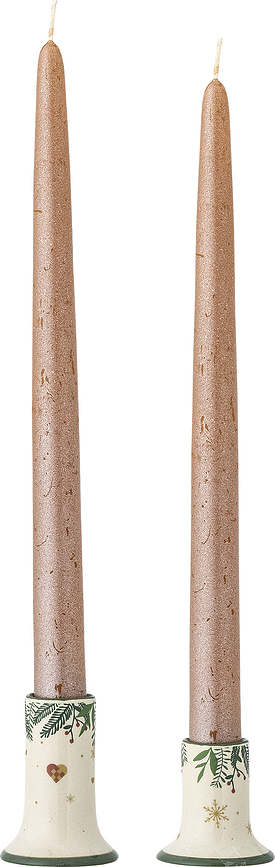 Portavelas para velas clásicas Grazia, 2 unidades