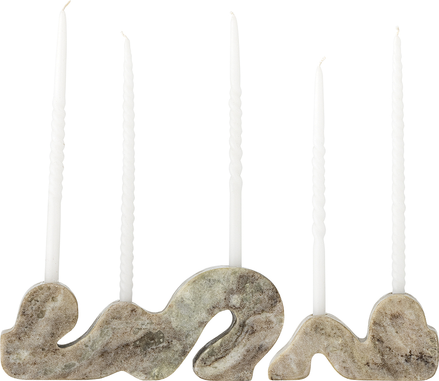 Portavelas para velas clásicas Liabella, 2 unidades