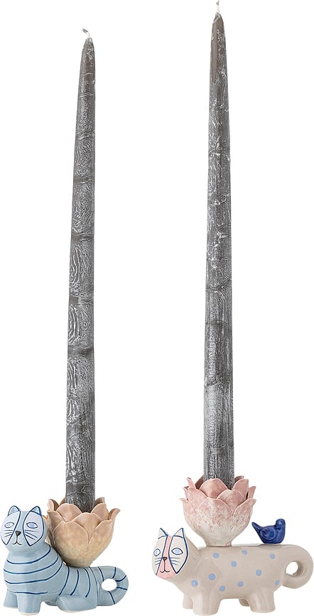 Portavelas para velas clásicas Missy, Pack de 2