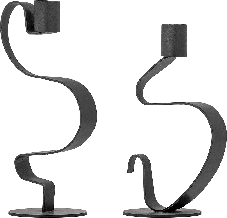 Portavelas para velas clásicas, Pack de 2 unidades