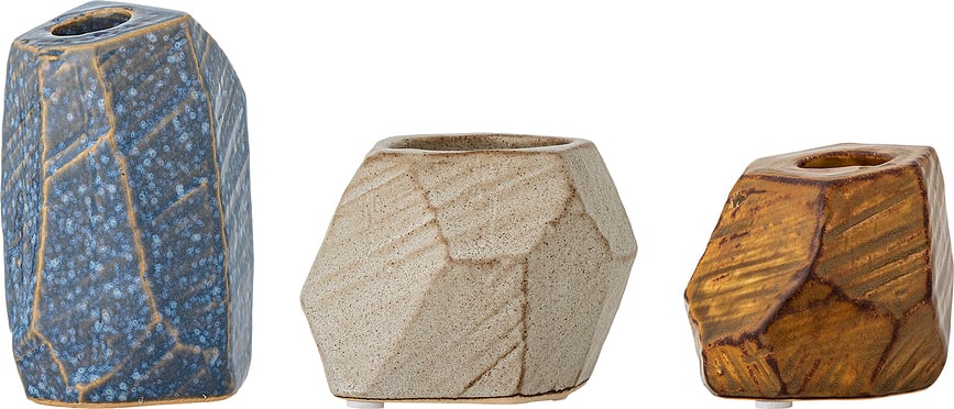 Portavelas para velas clásicas y de té Kimber, Set de 3 piezas