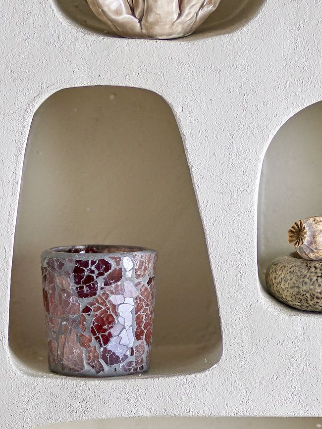 Portavelas para velas de té Evalyn