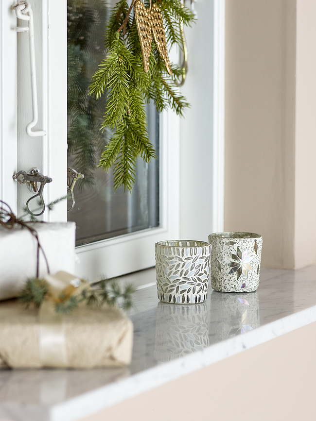 Portavelas para velas de té Myr, blancos