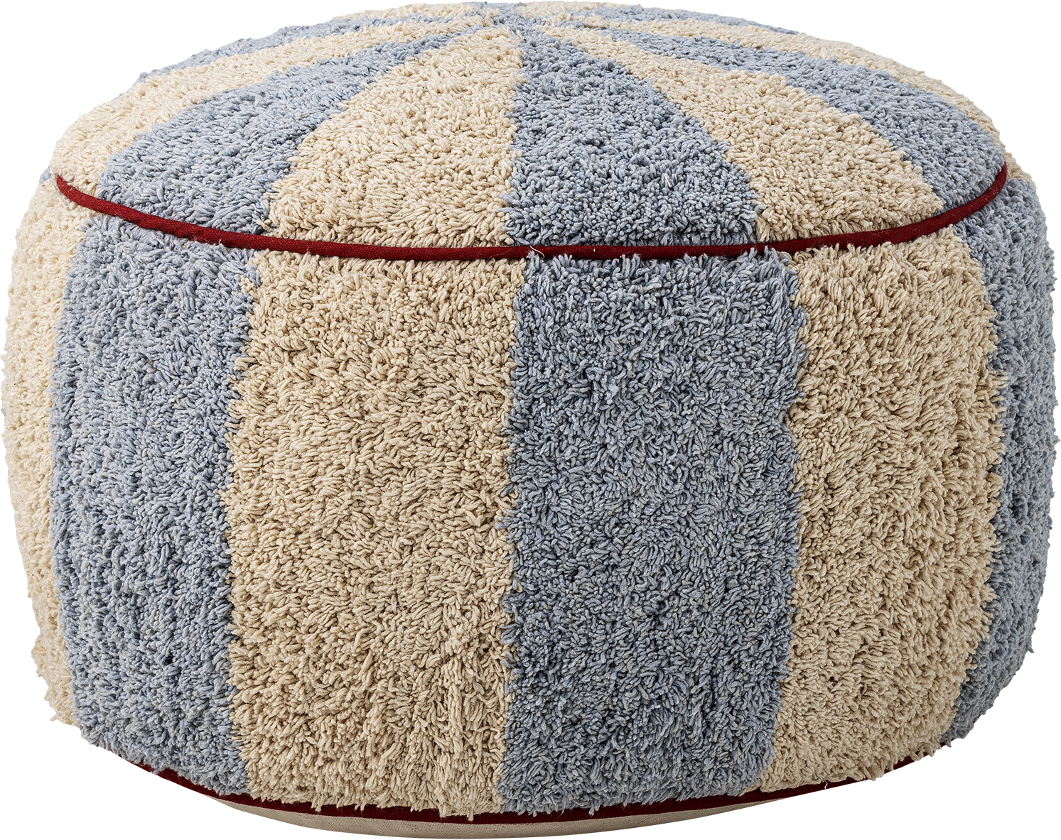 Pouf Charoline, blau
