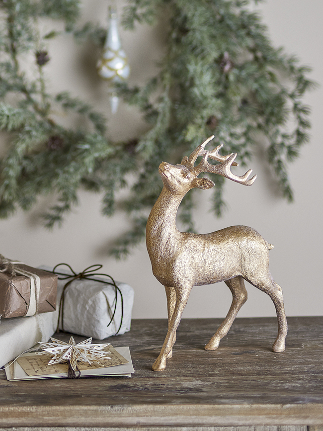 Pranzer Figurine Cerf debout, de Noël