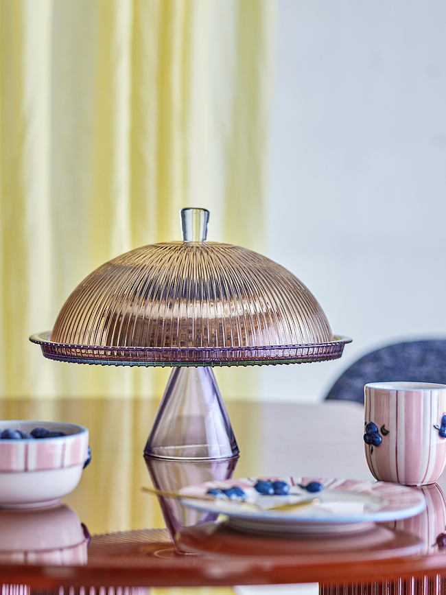 Présentoir à gâteau avec cloche Tayo