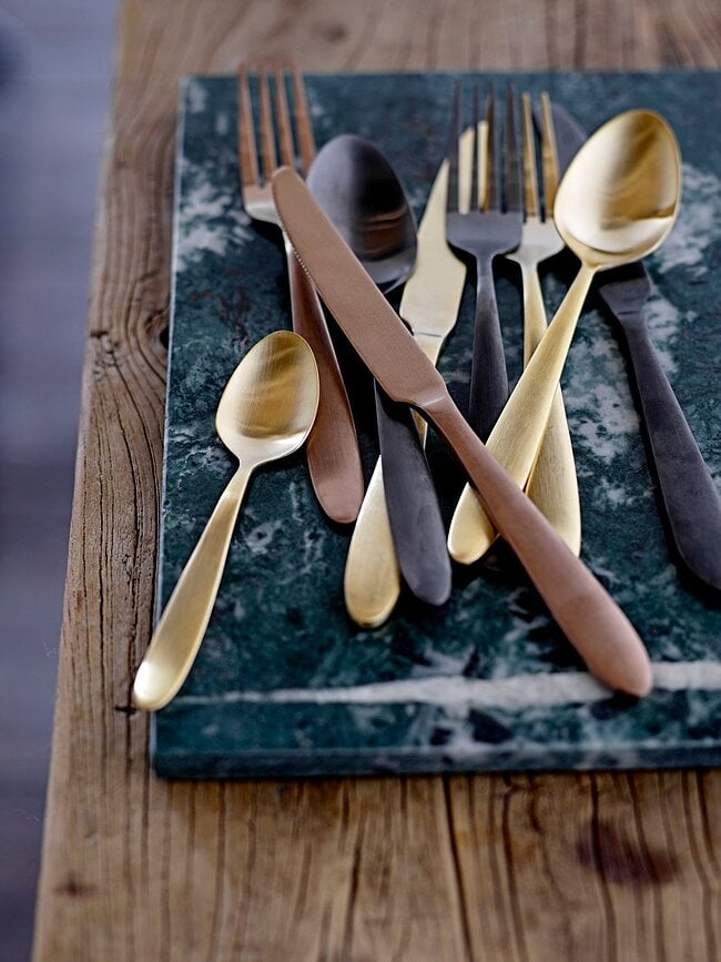 Pribor za Jelo crni 4 kom.