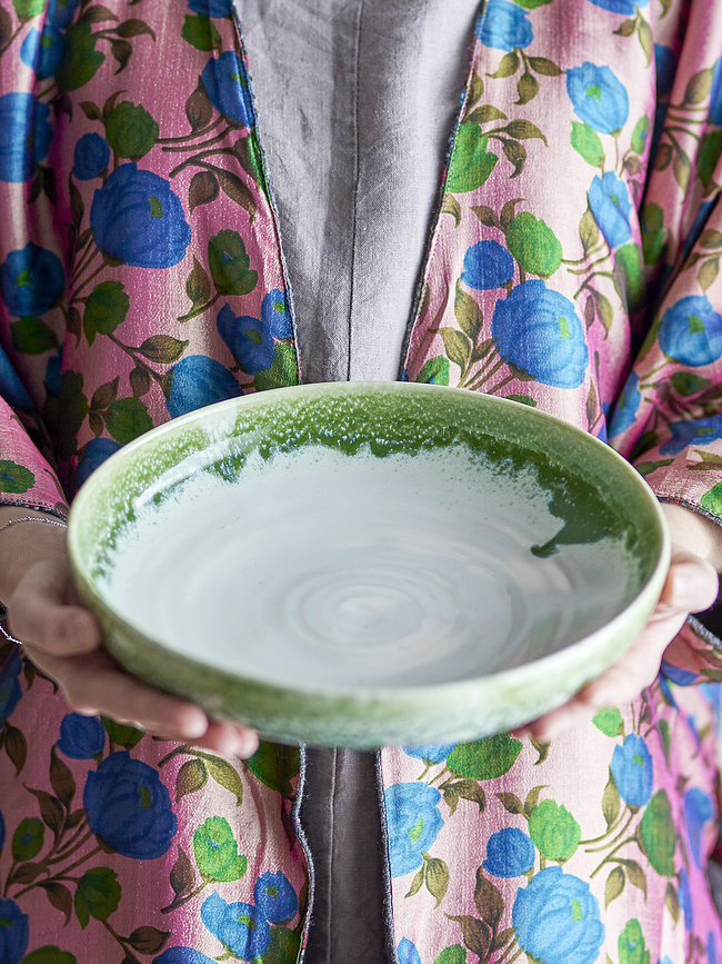 Prim Saladier 25 cm, blanc-vert