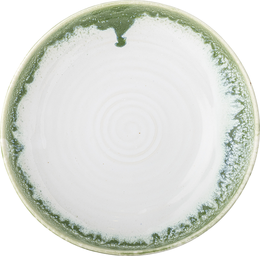 Prim Saladier 25 cm, blanc-vert