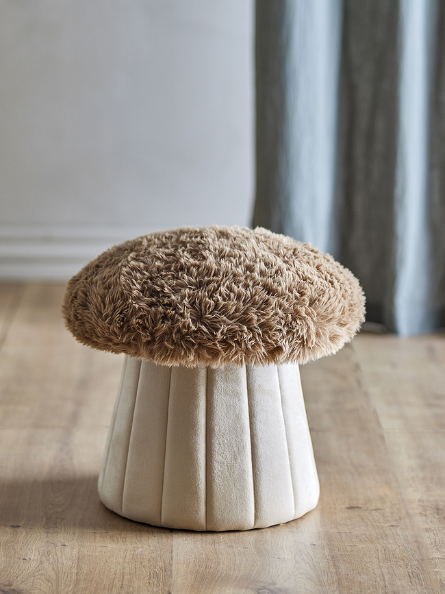Pufas Bertil 37 cm, shaggy