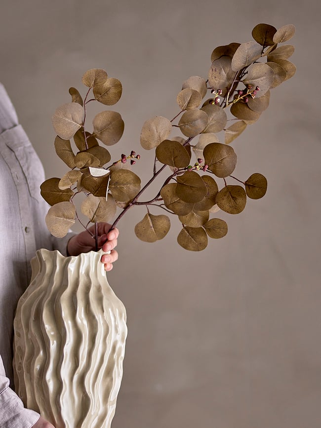 Rama artificial de eucalipto Bloomingville, 76 cm, verde