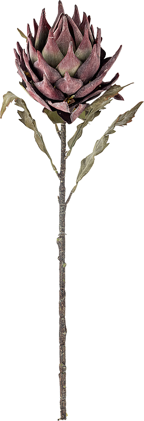 Rama Artificial de Lunaria Bloomingville, 76 cm, violeta