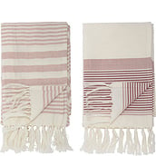 Ręczniki Loke 80 x 120 cm różowe 2 szt.