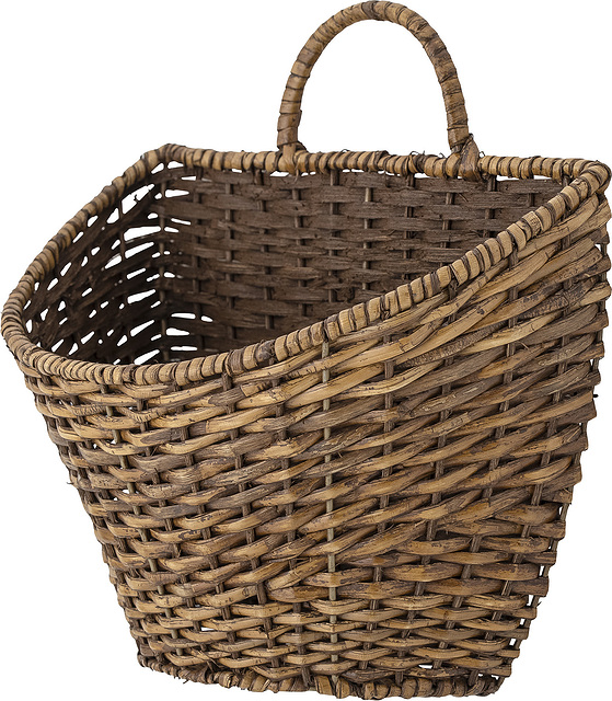 Riff Aufbewahrungskorb aus Rattan für die Wand - Bloomingville