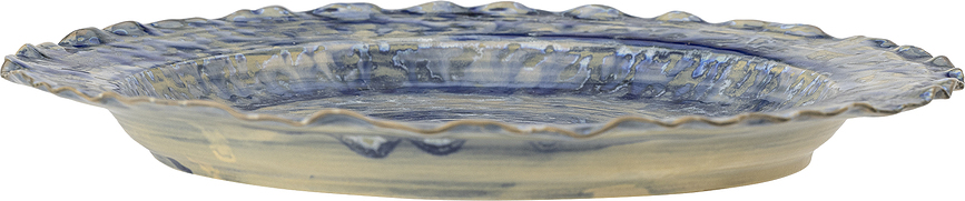 Rowan Assiette Plate 27 cm, bleue