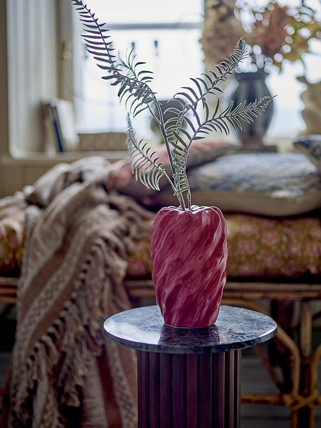 Rowena Vaza, 19 cm, roza