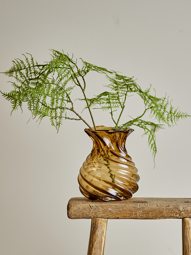 Rylo Vase 18,5 cm, en verre