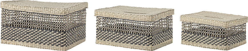 Sabel Paniers de Rangement, Lot de 3