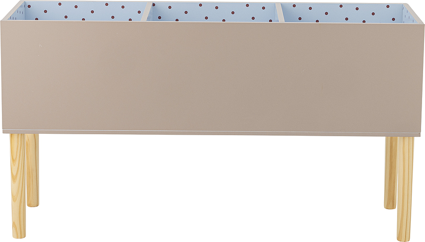 Salam Bac de Rangement pour livres et jouets, 90 cm