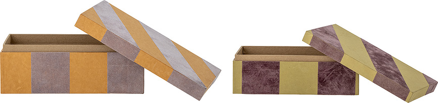 Samira Boîtes de Rangement, Lot de 2