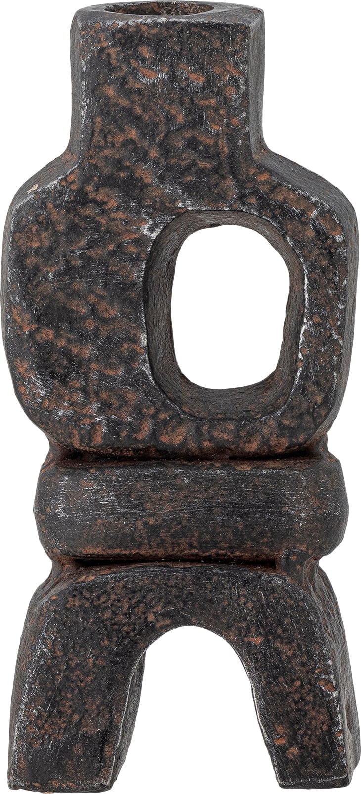 Sanah Klassischer Kerzenhalter 15,5 cm schwarz
