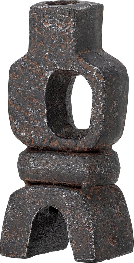 Sanah Svijećnjak za klasičnu svijeću 15,5 cm crni