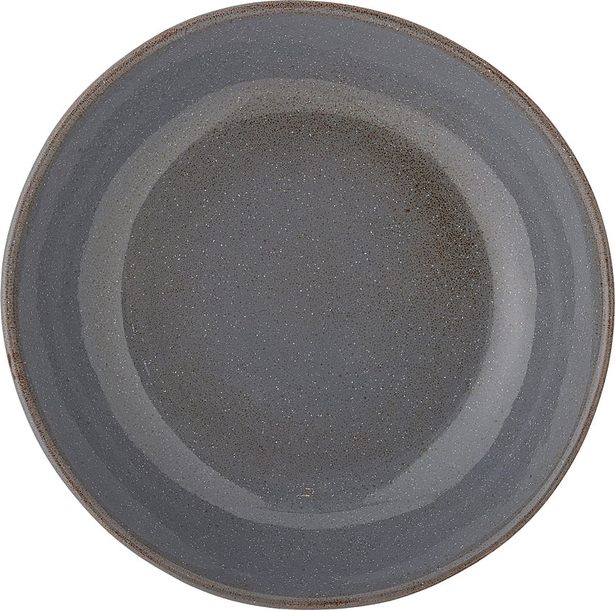 Sandrine Assiette Creuse, grise