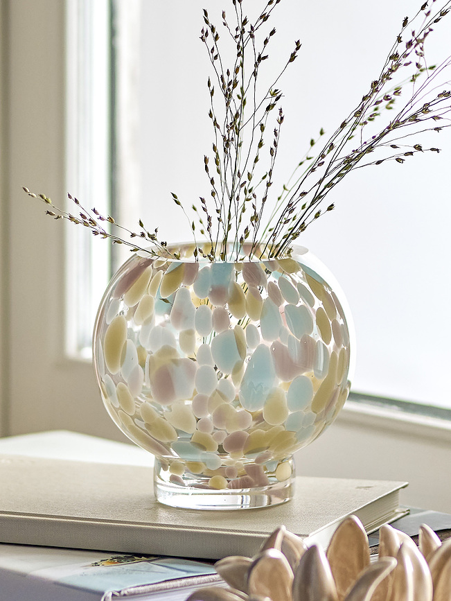 Selina Bougeoir pour chauffe-plat, rond