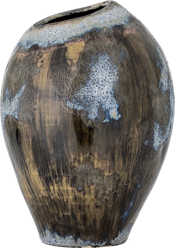 Senja Vaza 31,5 cm smeđe-plava
