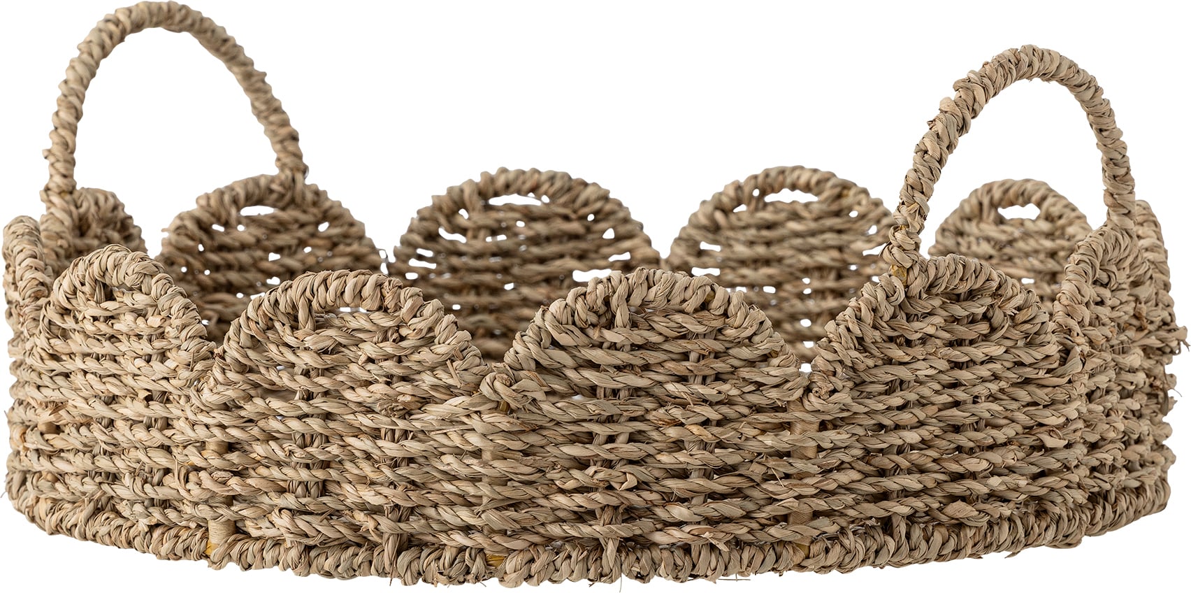 Serviertablett Brea aus Seegras