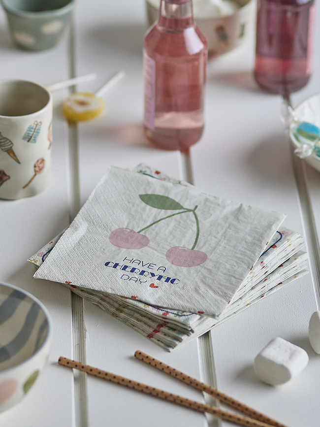 Servilletas de papel Bloomingville Mini, 33 x 33 cm, 20 unidades