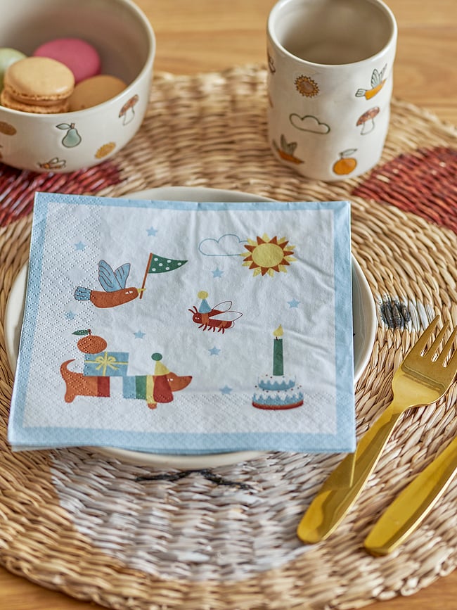 Servilletas de papel Charlie, 33 cm, 20 unidades