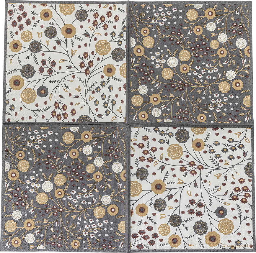 Servilletas de papel Eydis, 33 x 33 cm, 20 unidades