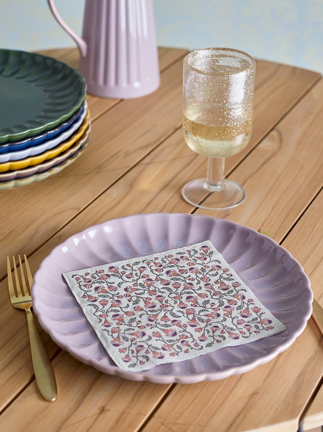 Servilletas de papel Fazila, 33 x 33 cm, Pack de 20