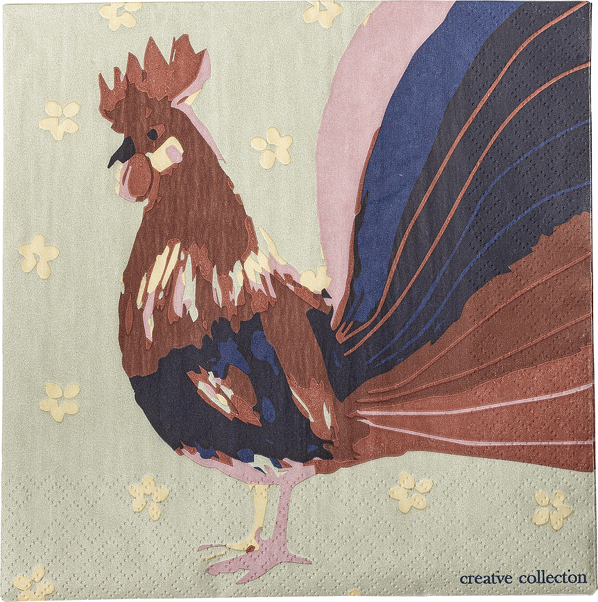 Servilletas de papel Hanaia, 33 x 33 cm, 20 unidades